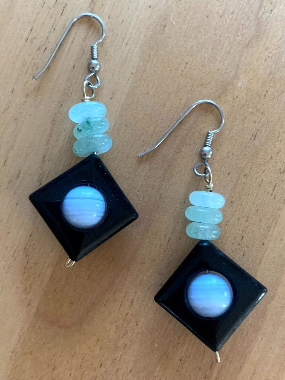 Vintage 1980s Dangle Earrings